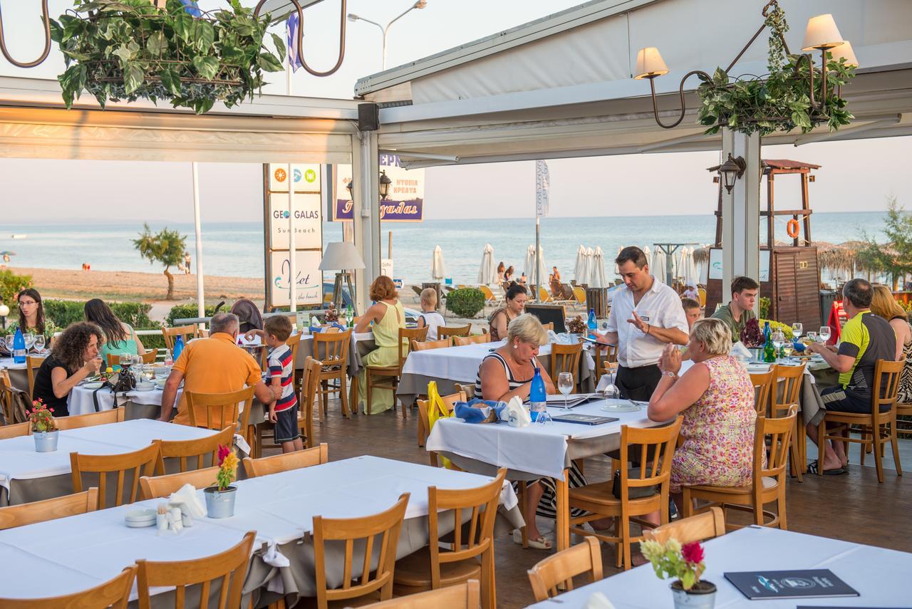 Georgalas Sun Beach Rooms Nea Kallikrateia Zewnętrze zdjęcie