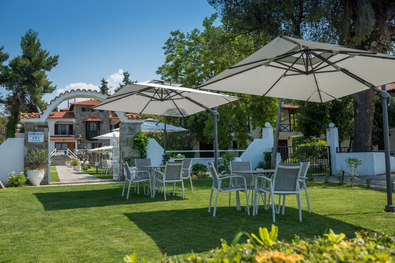 Georgalas Sun Beach Rooms Nea Kallikrateia Zewnętrze zdjęcie